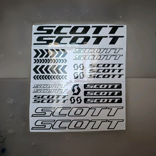 Scott sticker aufkleberset - scott,