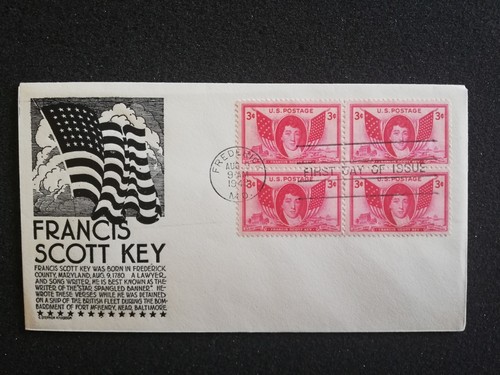 Fdc usa 1948 francis - usa, 1948,