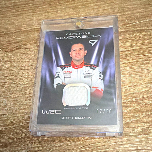 Wrc scott martin trading card - wrc,